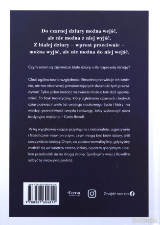 Białe dziury - Carlo Rovelli [KSIĄŻKA]
