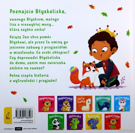 Błyskolisek. Sklepik z magicznymi zwierzętami - Matilda Rose [KSIĄŻKA]