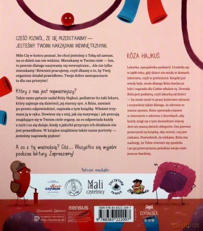 Budowa twojego ciała. Co jest czym i jak działa - Róża Hajkuś [KSIĄŻKA]