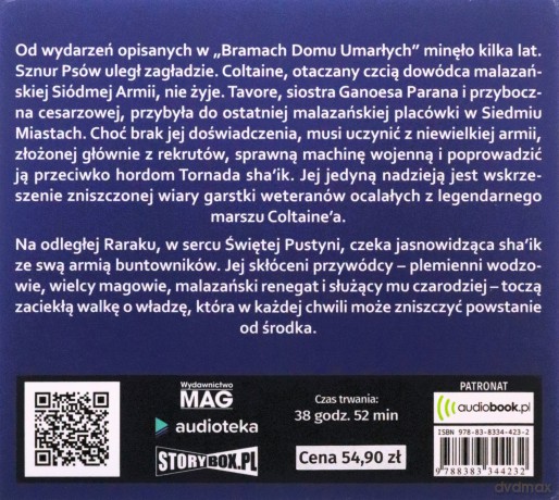 Dom łańcuchów. Malazańska Księga Poległych (Tom 4) - Steven Erikson [AUDIOBOOK]