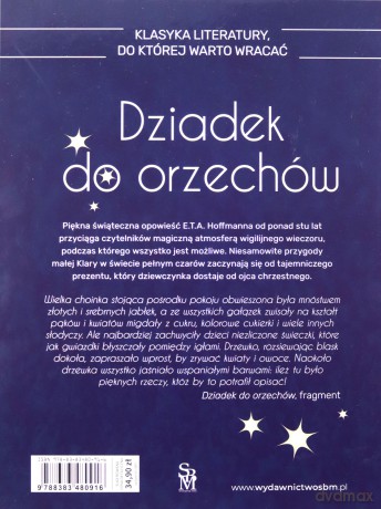 Dziadek do orzechów wyd. ekskluzywne - E.T.A. Hoffmann [KSIĄŻKA]