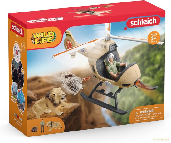 Helikopter ratunkowy dla zwierząt SLH42476 [FIGURKA]