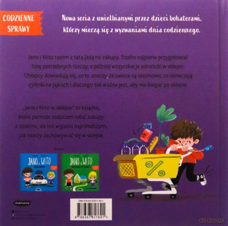 Jano i Wito w sklepie - Wiola Wołoszyn [KSIĄŻKA]