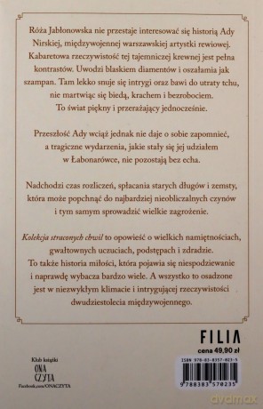 Kolekcja straconych chwil - Agnieszka Krawczyk [KSIĄŻKA]