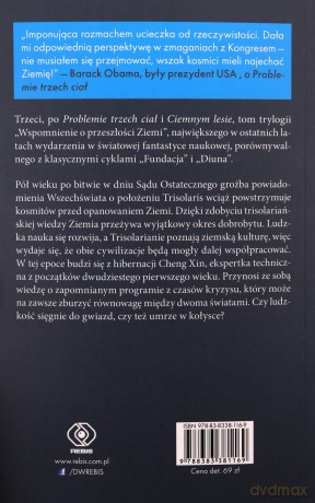 Koniec śmierci. Wspomnienie o przeszłości Ziemi (Tom 3) - Cixin Liu [KSIĄŻKA]