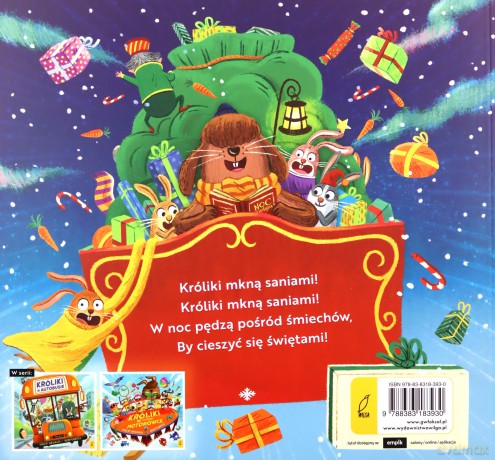 Króliki mkną saniami. Pędzące króliki - Philip Ardagh [KSIĄŻKA]