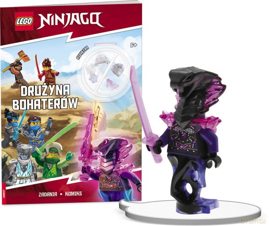 Lego Ninjago Drużyna bohaterów LNC-6723S1 [KSIĄŻKA]
