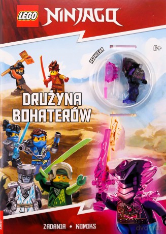 Lego Ninjago Drużyna bohaterów LNC-6723S1 [KSIĄŻKA]