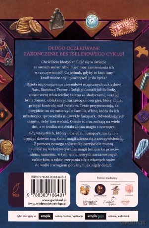 Misja w lunaparku. Wojna cukierkowa (Tom 3) - Mull Brandon [KSIĄŻKA]