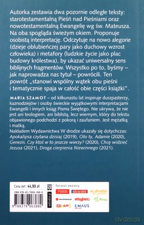 Misterium powrotu. Pieśń Salomona, Pieśń Emmanuela - Maria Szamot [KSIĄŻKA]