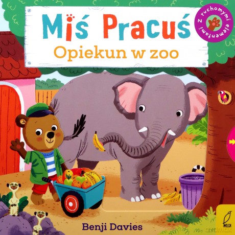 Miś Pracuś. Opiekun w zoo - Benji Davies [KSIĄŻKA]