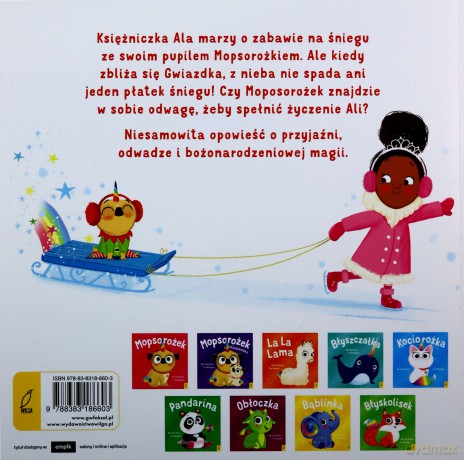 Mopsorożek i świąteczne życzenie. Sklepik z magicznymi zwierzętami - Matilda Rose [KSIĄŻKA]