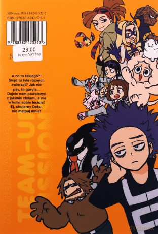 My hero academia team up missions (Tom 3) - Kohei HorikoShi [KOMIKS]
