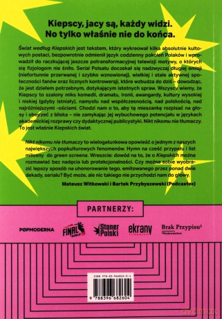 Nikt nikomu nie tłumaczy. Świat według Kiepskich w kulturze [KSIĄŻKA]