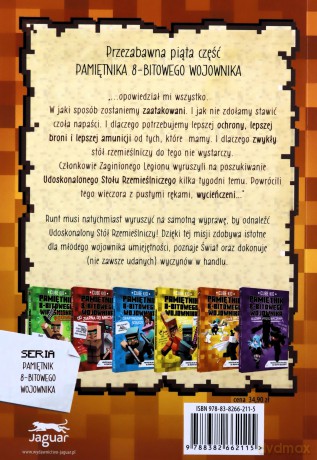 Pamiętnik 8-bitowego wojownika: Tryb Misji - Cube Kid [KSIĄŻKA]