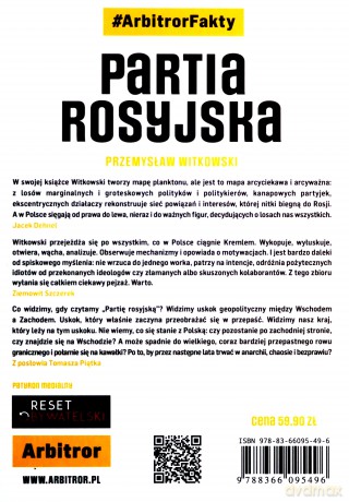 Partia rosyjska - Przemysław Witkowski [KSIĄŻKA]