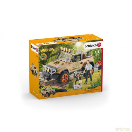 Pojazd terenowy z wyciągarką SLH42410 [FIGURKA]