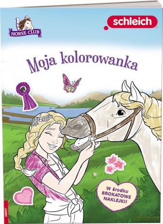 Schleich horse club Moja kolorowanka FCBS-8401 [KSIĄŻKA]