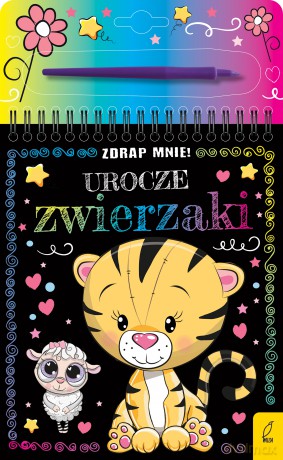 Urocze zwierzaki. Zdrap mnie! - Patrycja Wojtkowiak-Skóra [KSIĄŻKA]