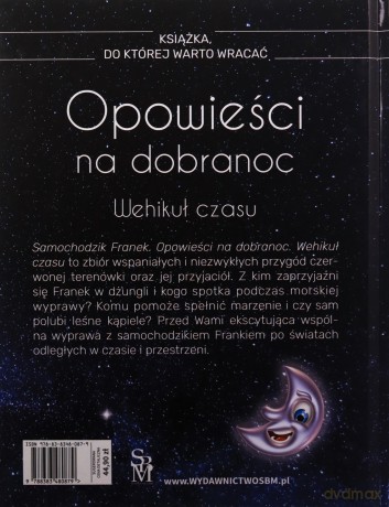Wehikuł czasu. Opowieści na dobranoc. Samochodzik Franek - Katarzyna Smółka-Majerczak, Wojciech Górski [KSIĄŻKA]