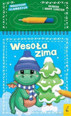 Wesoła zima. Magiczny flamaster [KSIĄŻKA]