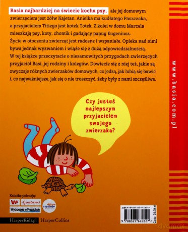 Wielka księga psów i kotów oraz innych zwierzęcych przyjaciół. Basia - Zofia Stanecka [KSIĄŻKA]