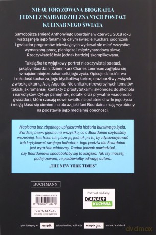 Zagubiony w raju. Prawdziwa historia życia Anthony'ego Bourdaina - Charles Leerhsen [KSIĄŻKA]