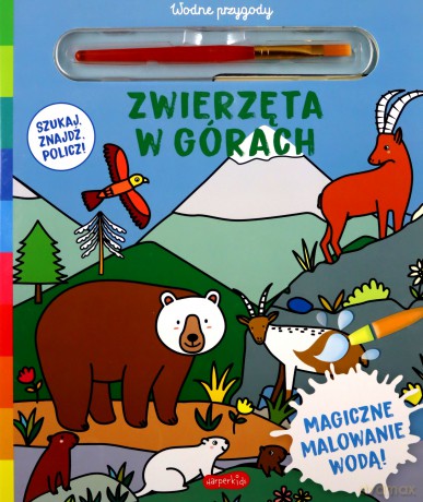 Zwierzęta w górach. Akademia mądrego dziecka. Wodne przygody [KSIĄŻKA]