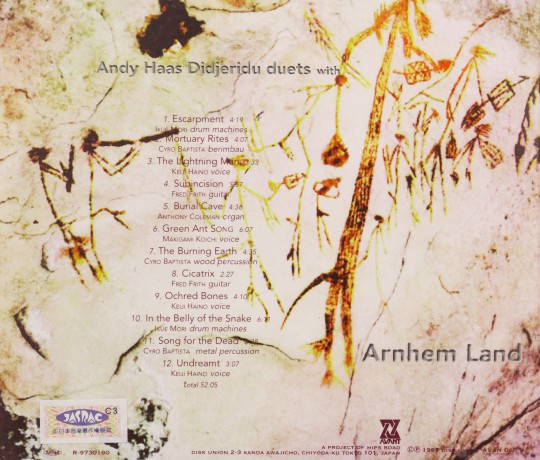 Andy Haas: Arnhem Land [CD]