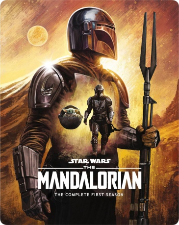 Star Wars The Mandalorian The Complete Season 1 (steelbook) (Limited) [2xBlu-Ray 4K]+[2xBlu-Ray]