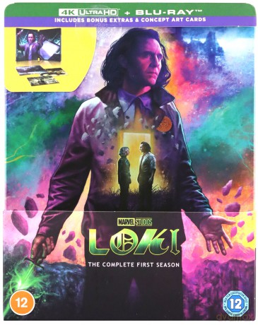 Loki Season 1 (steelbook) [2xBlu-Ray 4K]+[2xBlu-Ray]