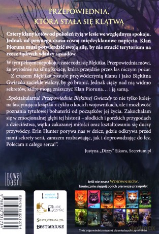 Wojownicy Superedycja (Tom 2) Przepowiednia Błękitnej Gwiazdy - Erin Hunter [KSIĄŻKA]