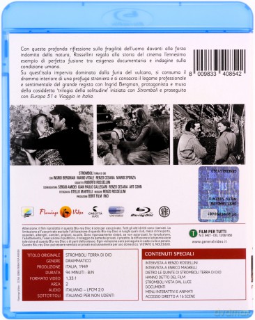 Stromboli (Stromboli, ziemia Boga) [Blu-Ray]