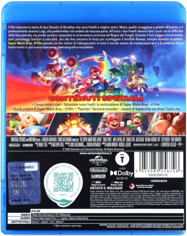 The Super Mario Bros. Movie (Super Mario Bros: Film) [Blu-Ray]