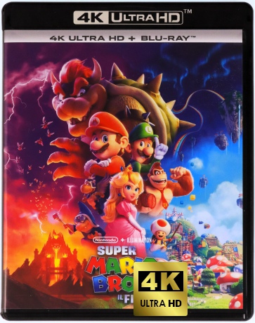 The Super Mario Bros. Movie (Super Mario Bros: Film) [Blu-Ray 4K]+[Blu-Ray]