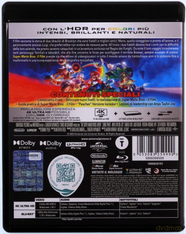 The Super Mario Bros. Movie (Super Mario Bros: Film) [Blu-Ray 4K]+[Blu-Ray]