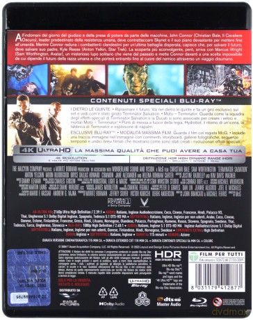 Terminator: Ocalenie [Blu-Ray 4K]+[Blu-Ray]