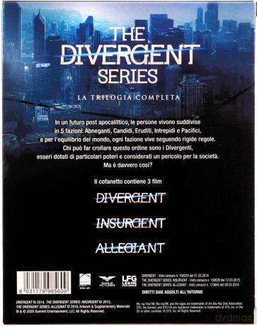 The Divergent Series [4xBlu-Ray]