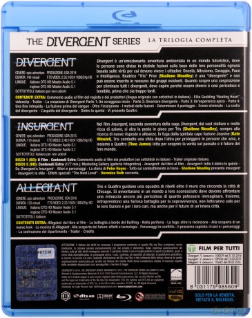 The Divergent Series [4xBlu-Ray]