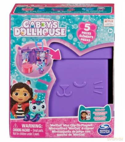 Koci Domek Gabi Minibox Syrenkotka Fioletowy [FIGURKA]
