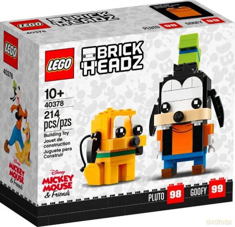 LEGO BrickHeadz Goofy i Pluto (40378) [KLOCKI]