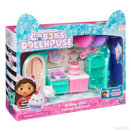 Zestaw figurek Koci Domek Gabi Magiczne pomieszczenie do domku Kuchnia [FIGURKA]