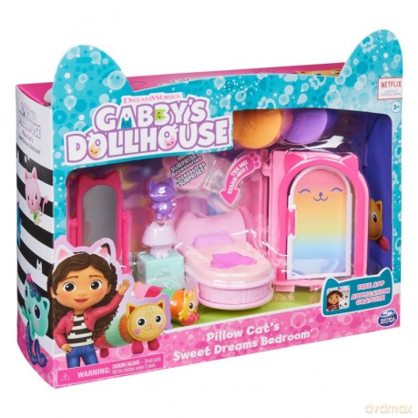 Zestaw figurek Koci Domek Gabi Magiczne pomieszczenie do domku Sypialnia [FIGURKA]