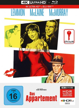 The Apartment (Garsoniera) [Blu-Ray 4K]+[Blu-Ray]