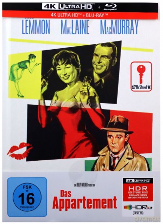 The Apartment (Garsoniera) [Blu-Ray 4K]+[Blu-Ray]