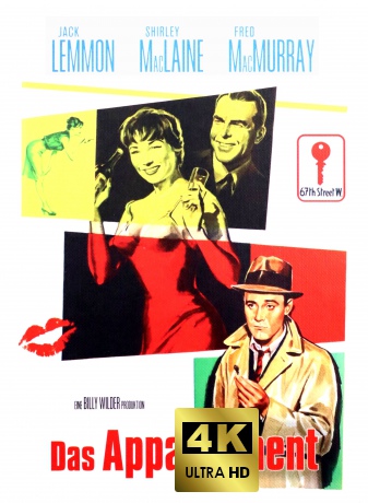 The Apartment (Garsoniera) [Blu-Ray 4K]+[Blu-Ray]