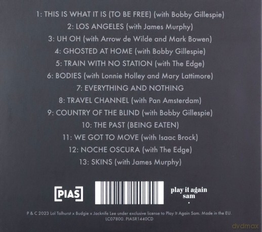 Lol Tolhurst & Budgie & Jacknife Lee: Los Angeles [CD]