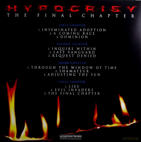 Hypocrisy: The Final Chapter (Blue) [2xWinyl]