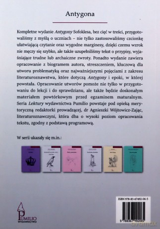 Antygona. Lektura z opracowaniem - Sofokles [KSIĄŻKA]