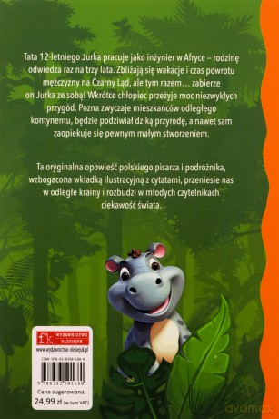 Biblioteczka przygody. Przygody Jurka w Afryce - Antoni Ferdynand Ossendowski [KSIĄŻKA]